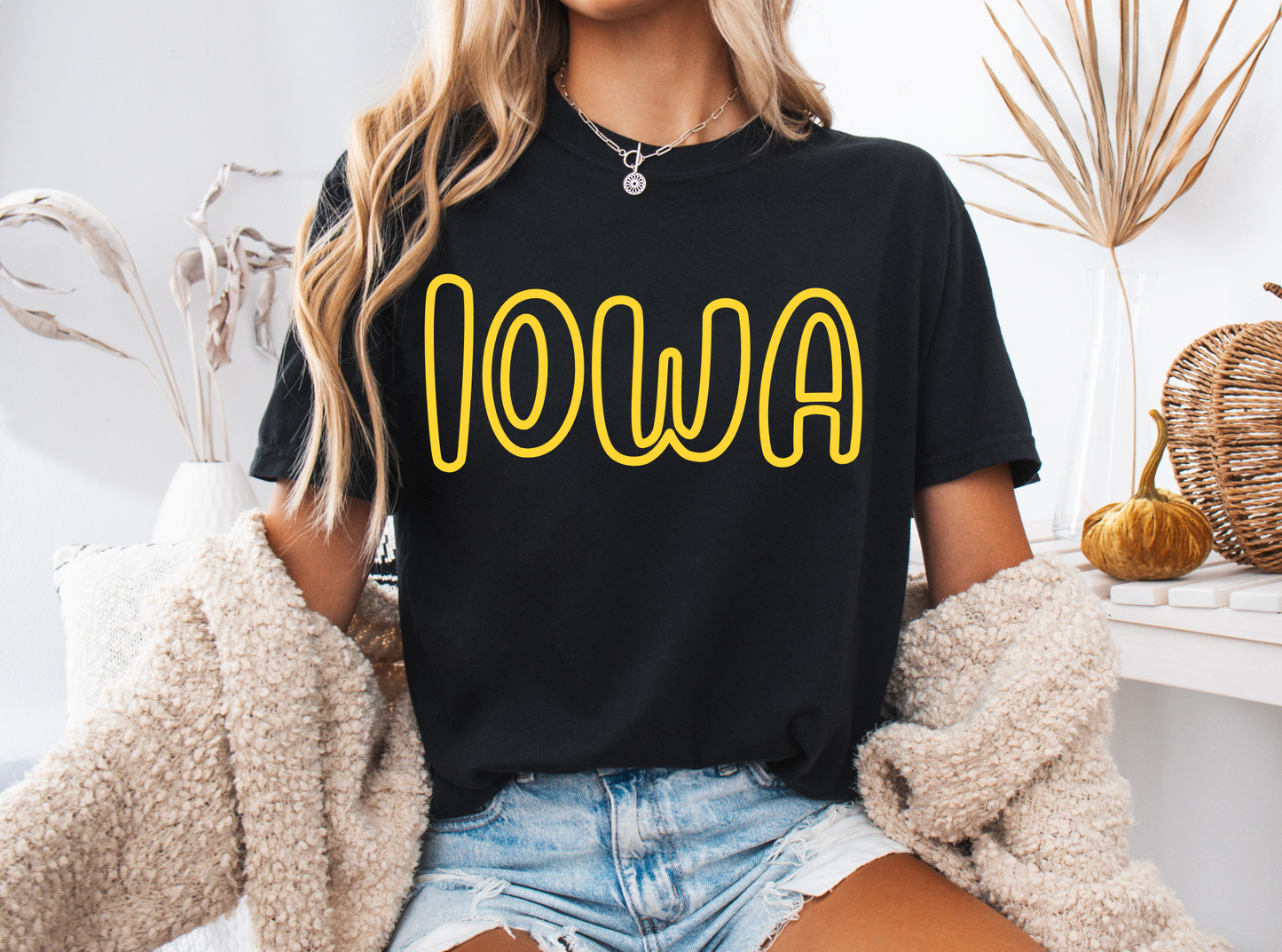 Made to Order- Adult and Youth Yellow Iowa