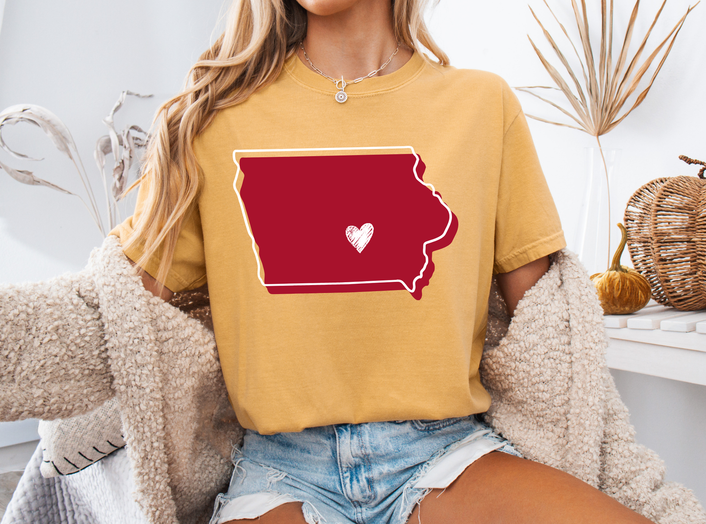 Made To Order- Iowa State heart Shirt