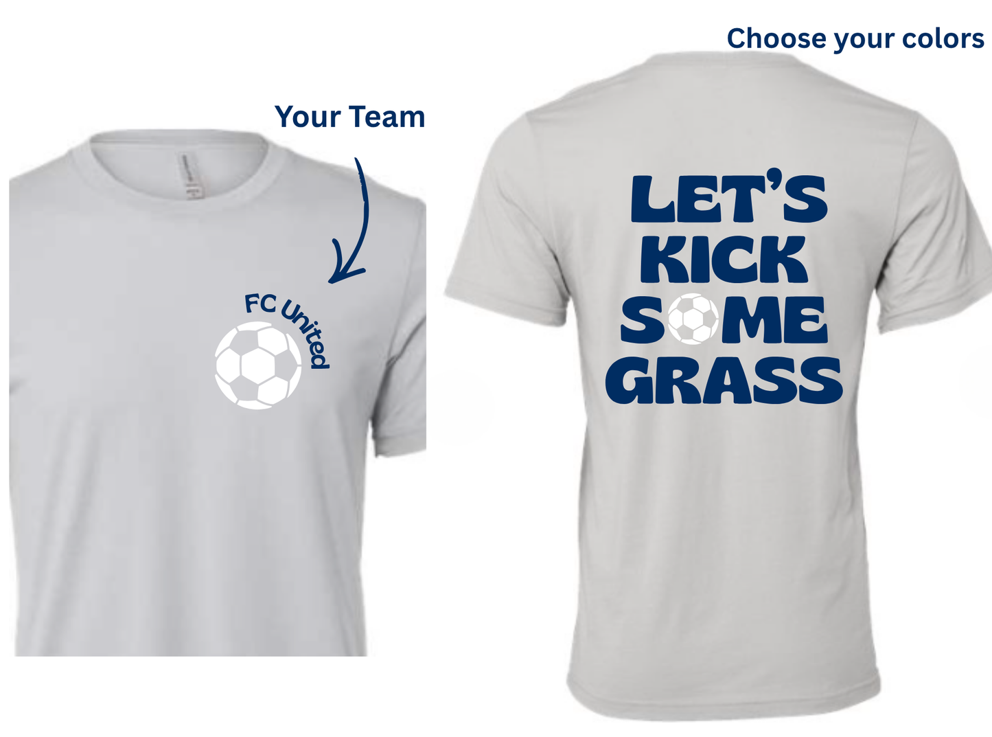 Kick Grass Soccer Shirt