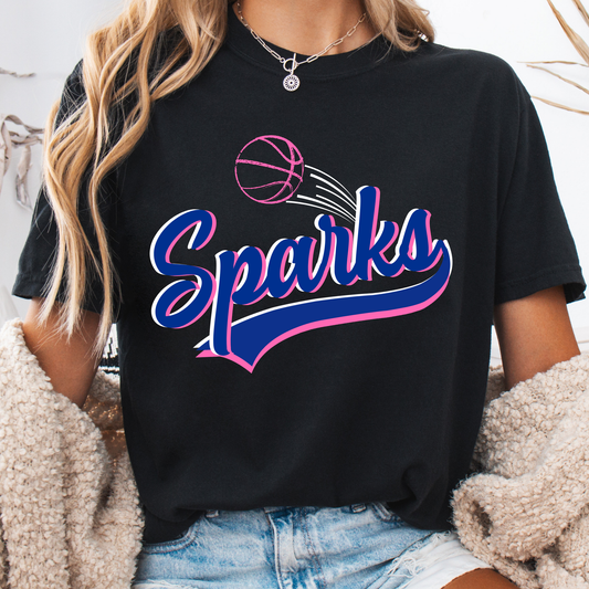 Sparks Basketball Tees