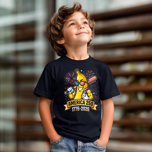 Youth 250 Year Banana Baseball