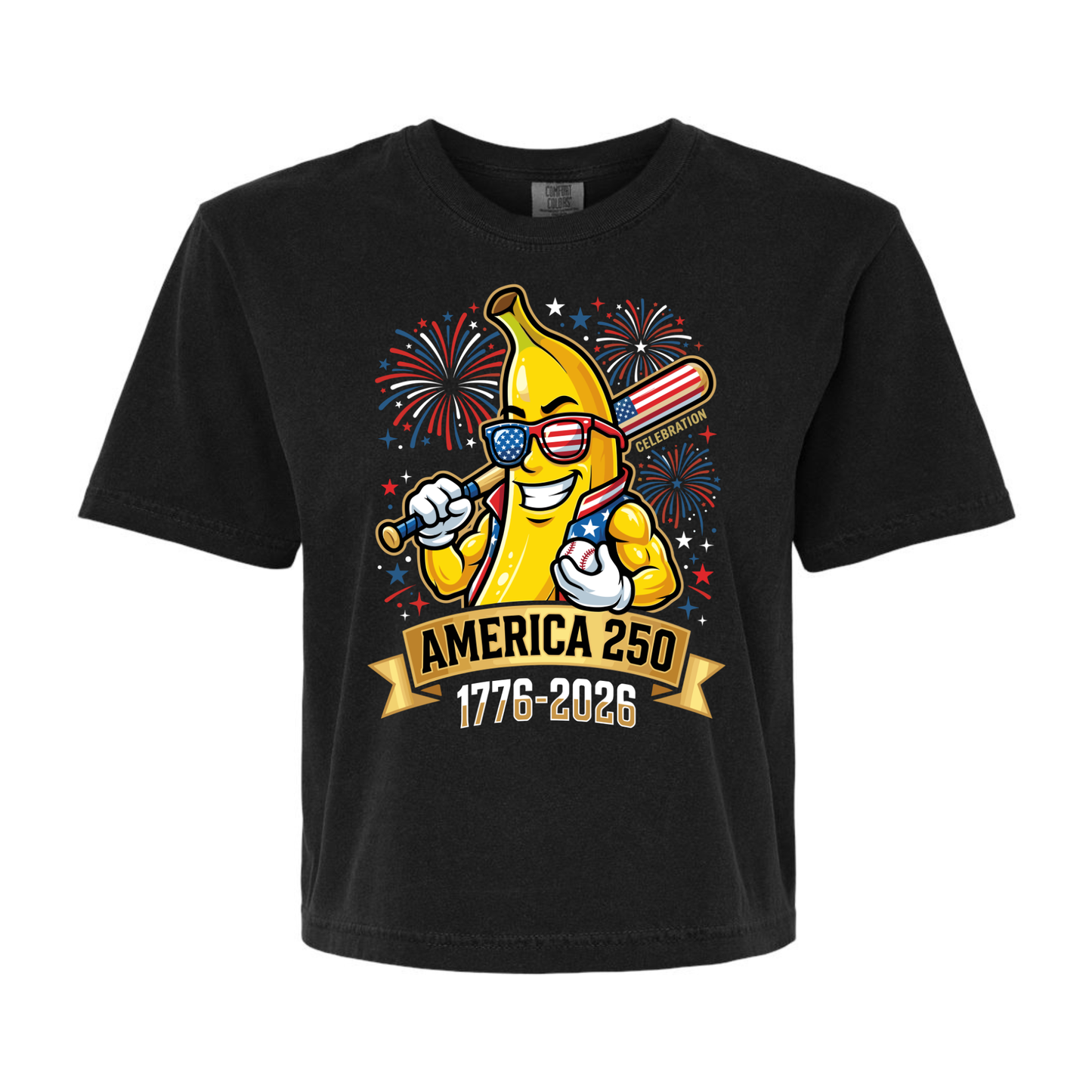 Adult America 250 Year Banana Baseball