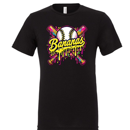 Adult Banana Baseball Drip Apparel
