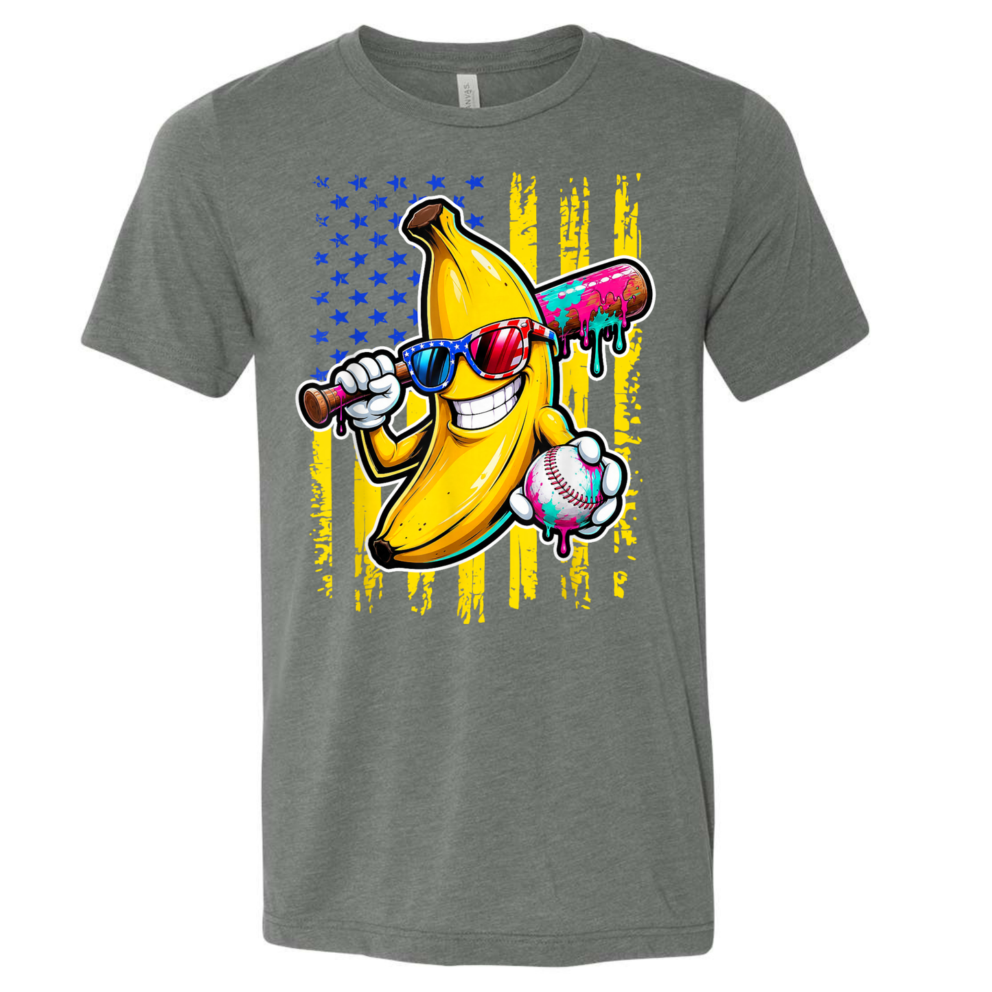 Adult Flag Banana Drip Apparel
