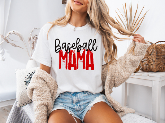 Baseball Mama Tee