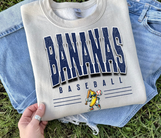 Adult Banana Baseball Apparel